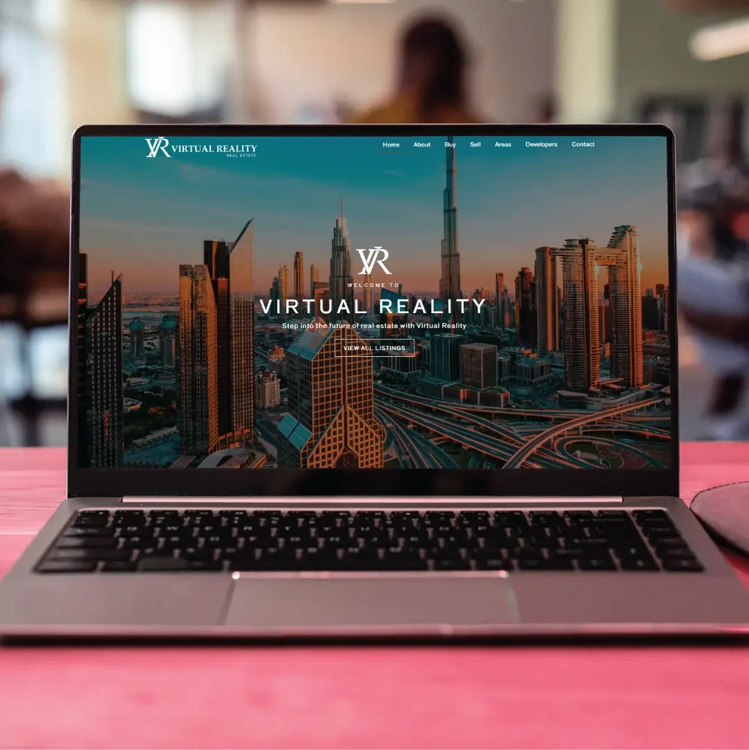 Virtual Reality Real Estate website screenshot